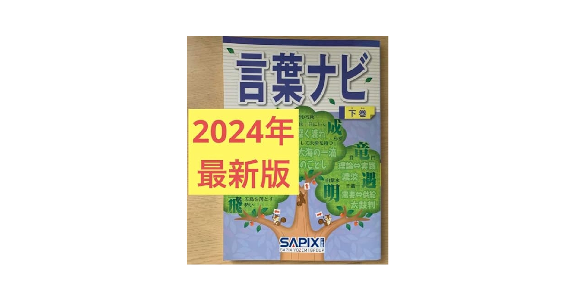 Amazon.co.jp: サピックス SAPIX 言葉ナビ 下巻 2024年6月25日
